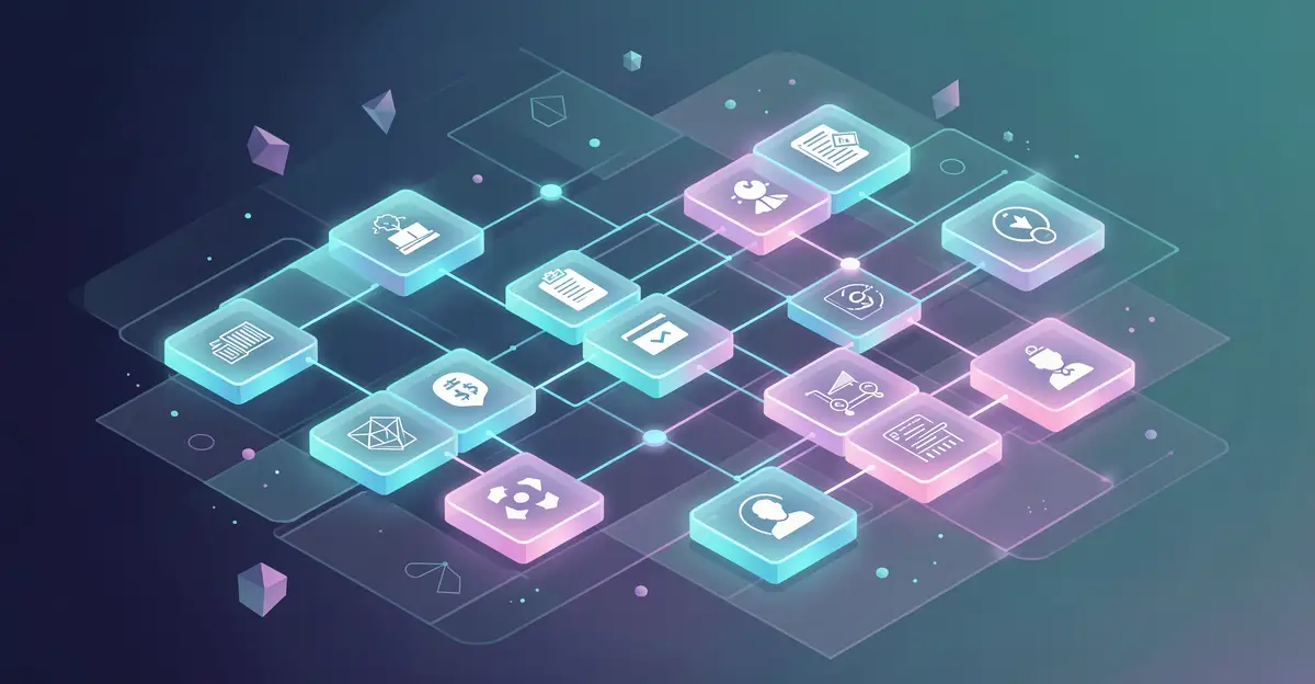 Featured image: Professional featured image for: How Blockchain Technology Works Beyond Cryptocurrency: Everything Y