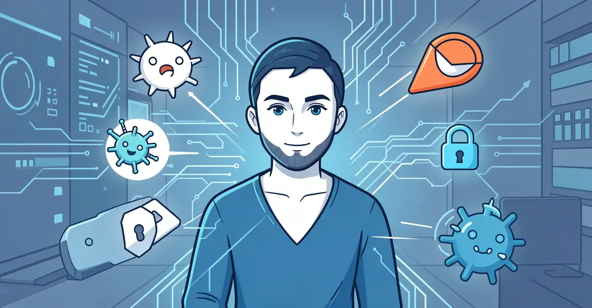 Featured image: Professional featured image for: Top Cybersecurity Threats and How to Stay Protected: Everything You