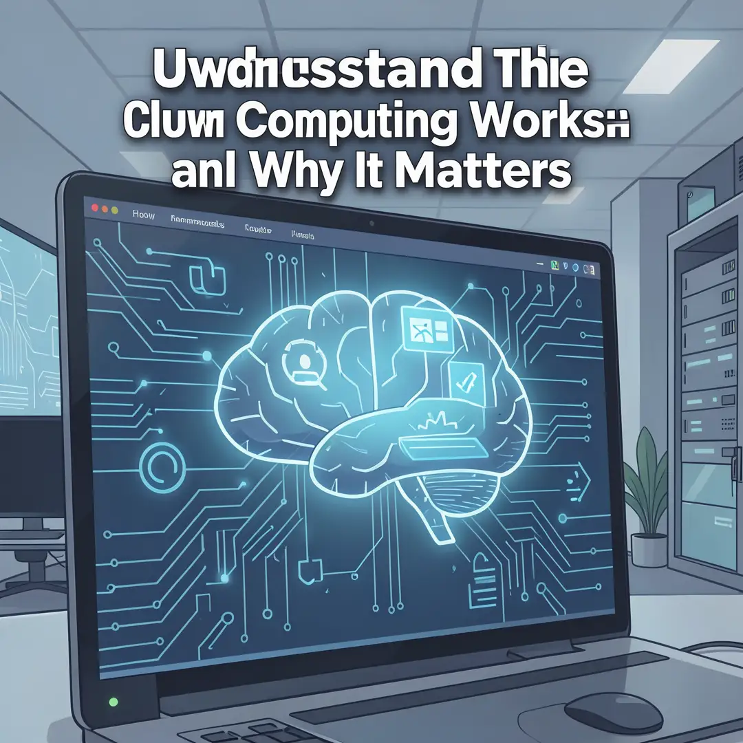Step 1: Illustration for step: Understand the fundamentals related to How Cloud Computing Works and Why It M
