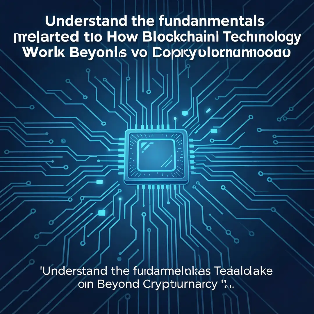 Step 1: Illustration for step: Understand the fundamentals related to How Blockchain Technology Works Beyond