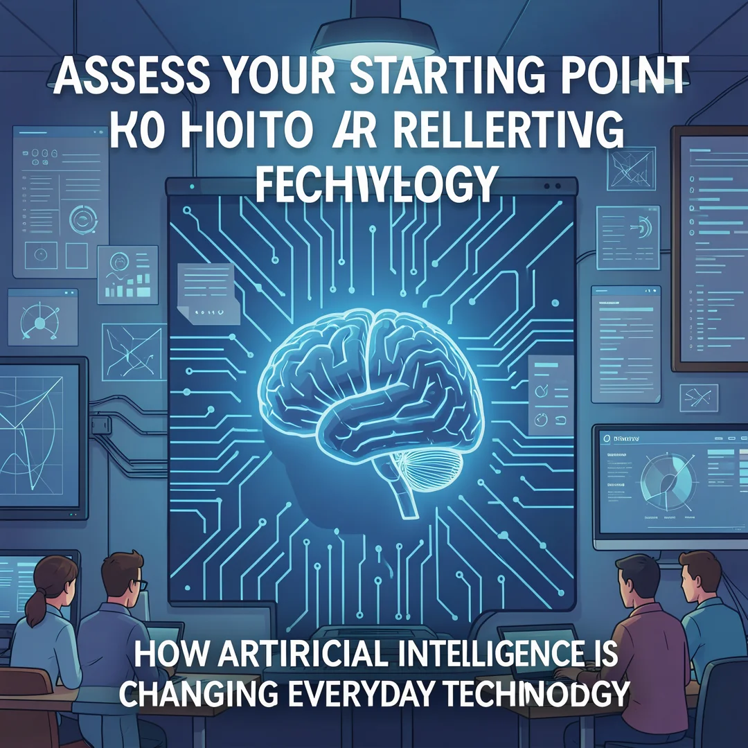 Step 2: Illustration for step: Assess your starting point related to How Artificial Intelligence Is Changing