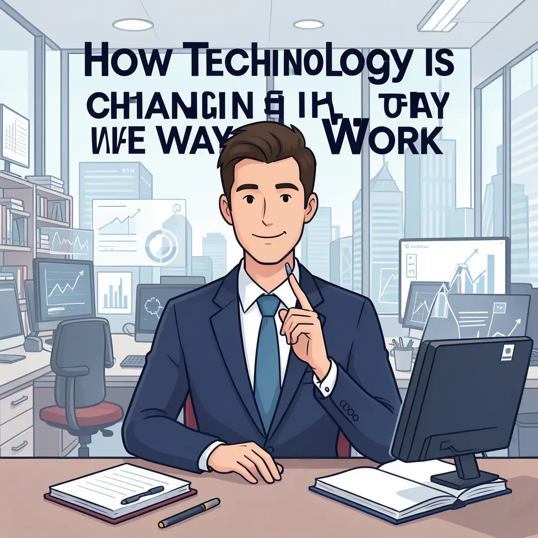 Step 3: Illustration for step: Set clear goals related to How Technology Is Changing the Way We Work, profes