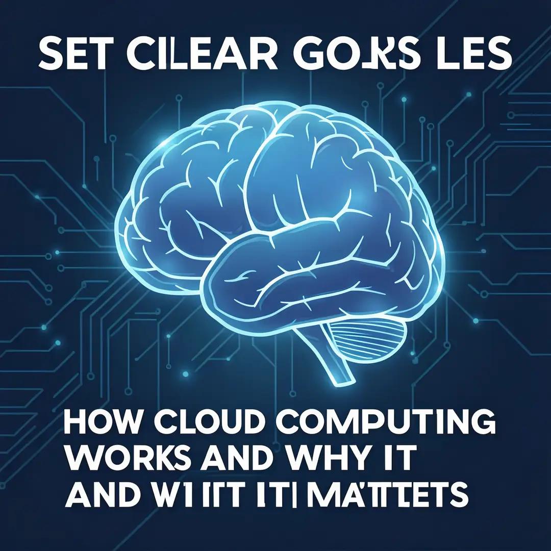 Step 3: Illustration for step: Set clear goals related to How Cloud Computing Works and Why It Matters, prof
