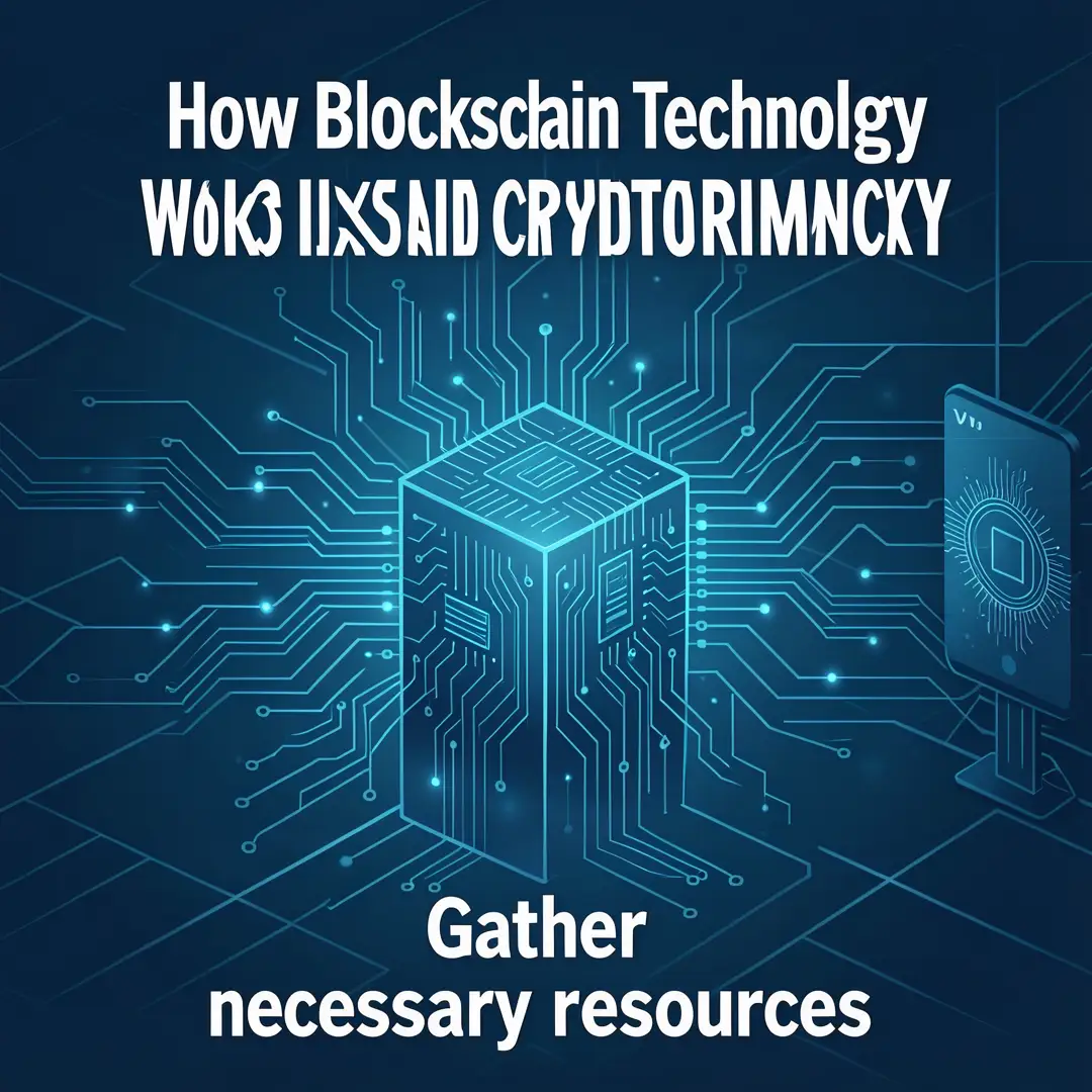 Step 4: Illustration for step: Gather necessary resources related to How Blockchain Technology Works Beyond 