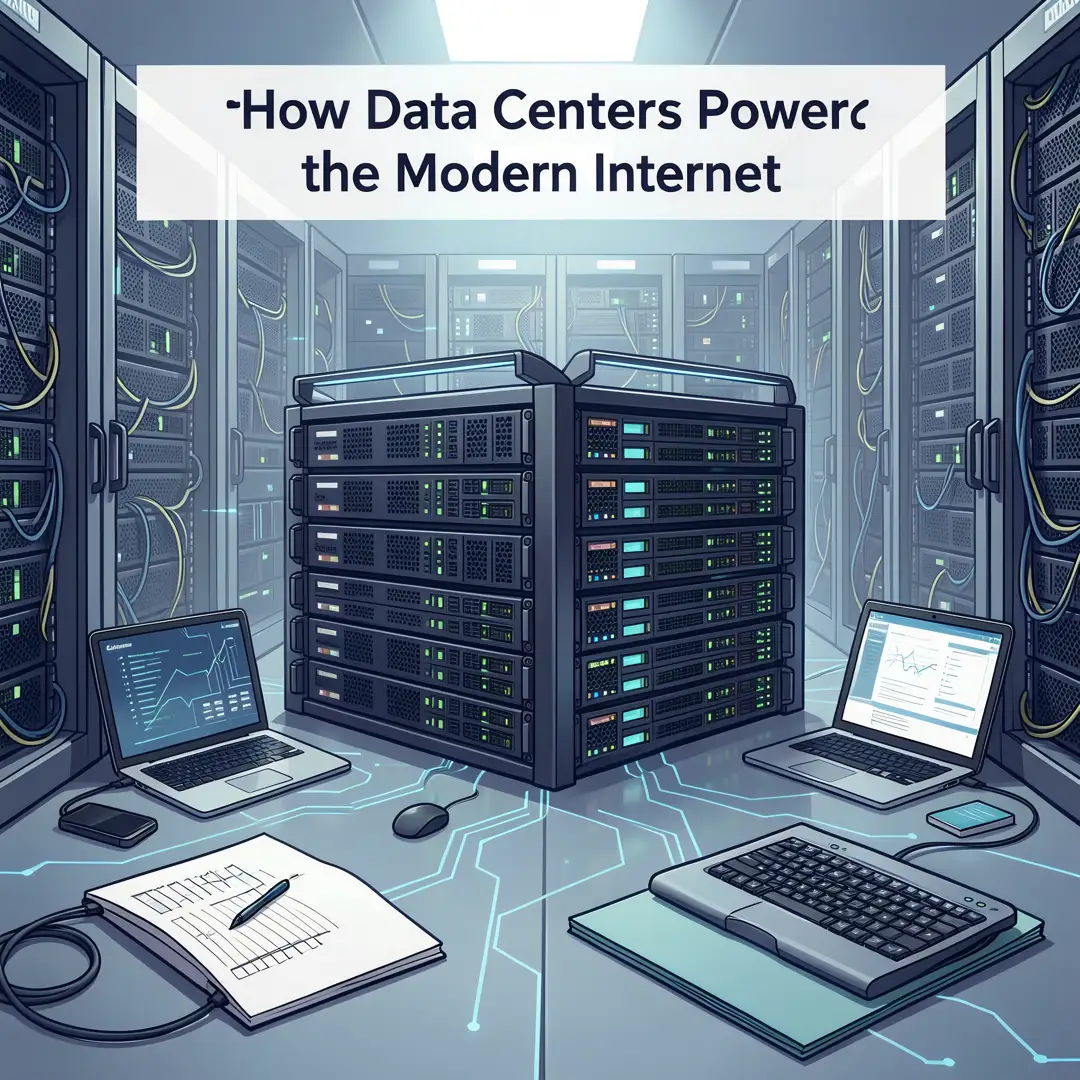 Step 4: Illustration for step: Gather necessary resources related to How Data Centers Power the Modern Inter