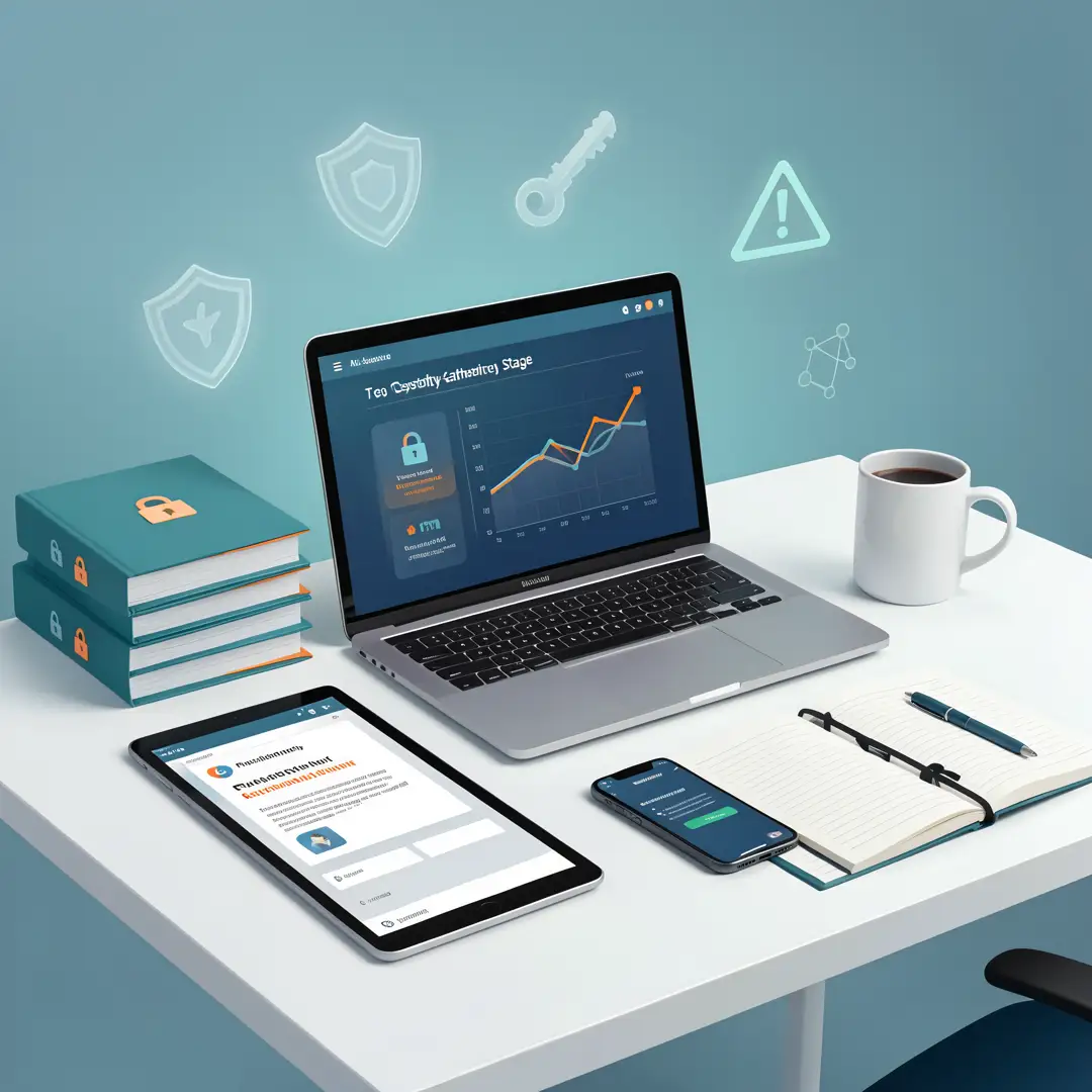 Step 4: Illustration for step: Gather necessary resources related to Top Cybersecurity Threats and How to St