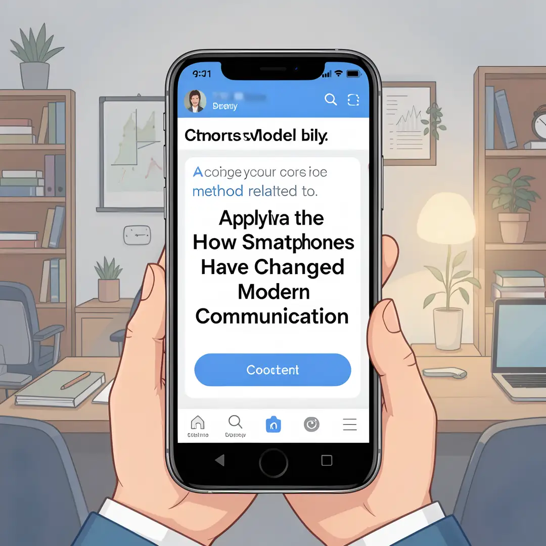 Step 5: Illustration for step: Apply the core methods related to How Smartphones Have Changed Modern Communi