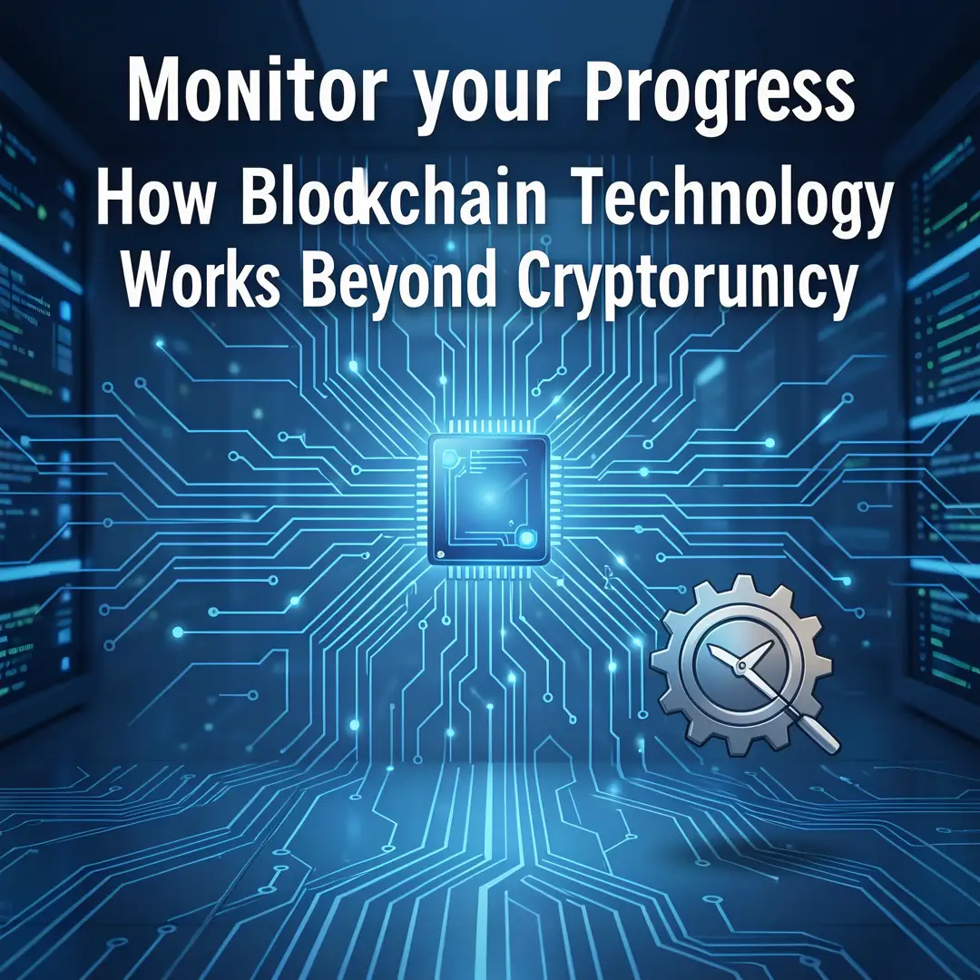 Step 6: Illustration for step: Monitor your progress related to How Blockchain Technology Works Beyond Crypt