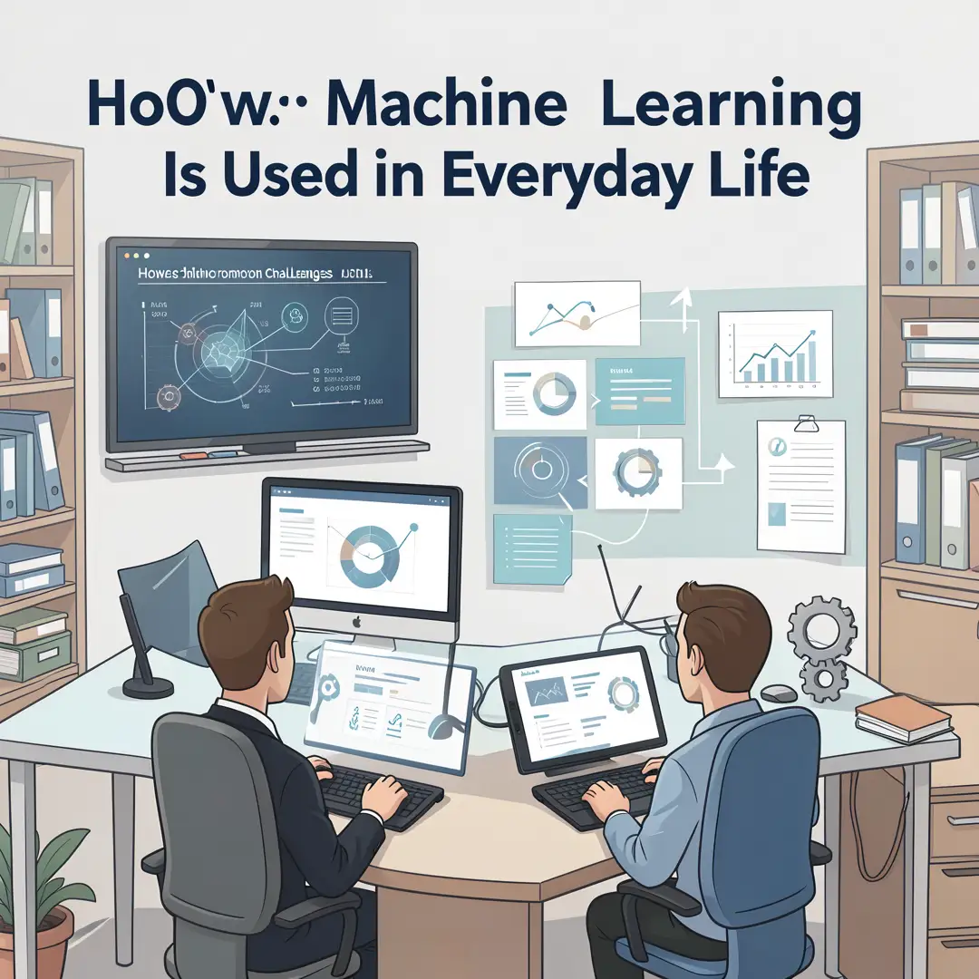 Step 7: Illustration for step: Address common challenges related to How Machine Learning Is Used in Everyday