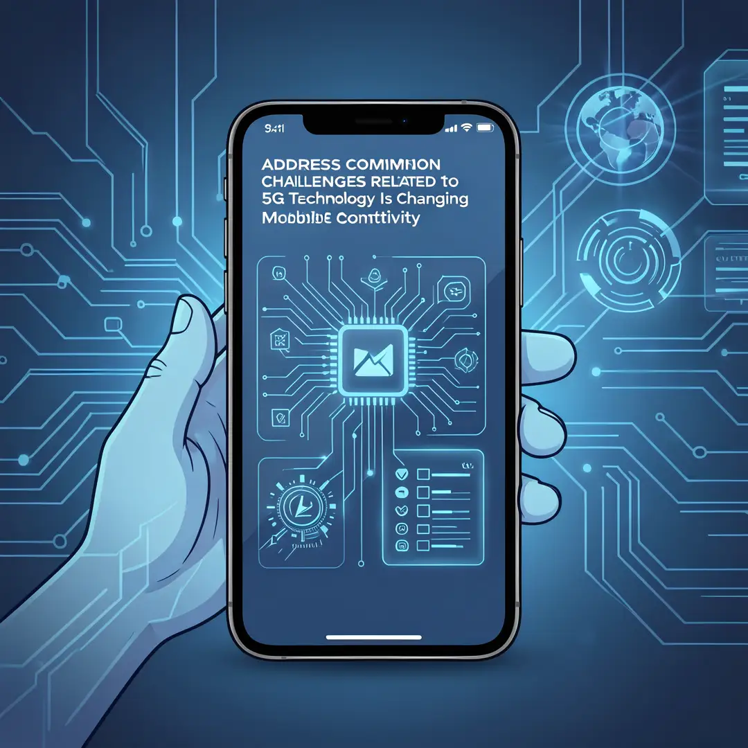 Step 7: Illustration for step: Address common challenges related to How 5G Technology Is Changing Mobile Con