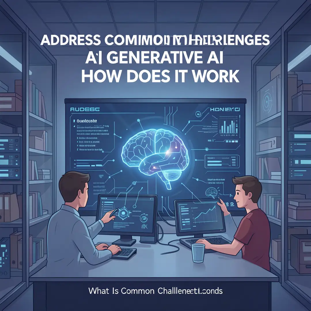 Step 7: Illustration for step: Address common challenges related to What Is Generative AI and How Does It Wo