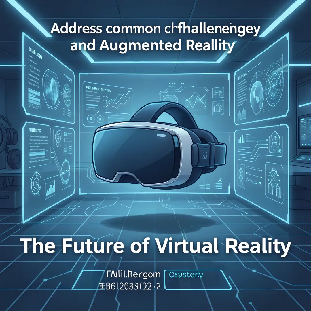 Step 7: Illustration for step: Address common challenges related to The Future of Virtual Reality and Augmen