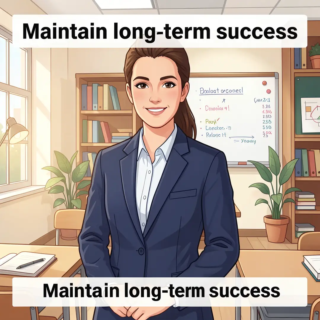 Step 8: Illustration for step: Maintain long-term success related to How Smartphones Have Changed Modern Com