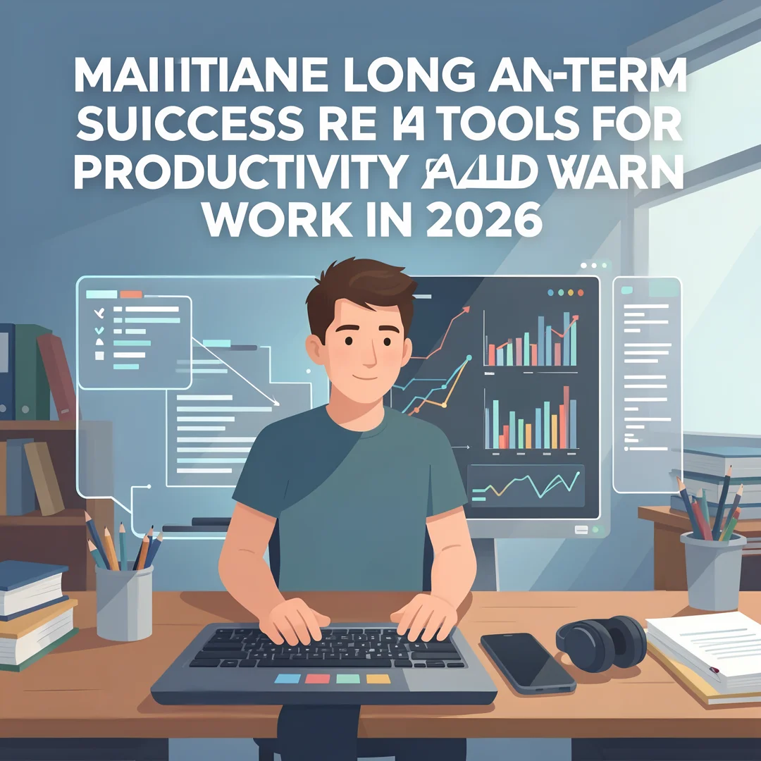 Step 8: Illustration for step: Maintain long-term success related to Best AI Tools for Productivity and Work