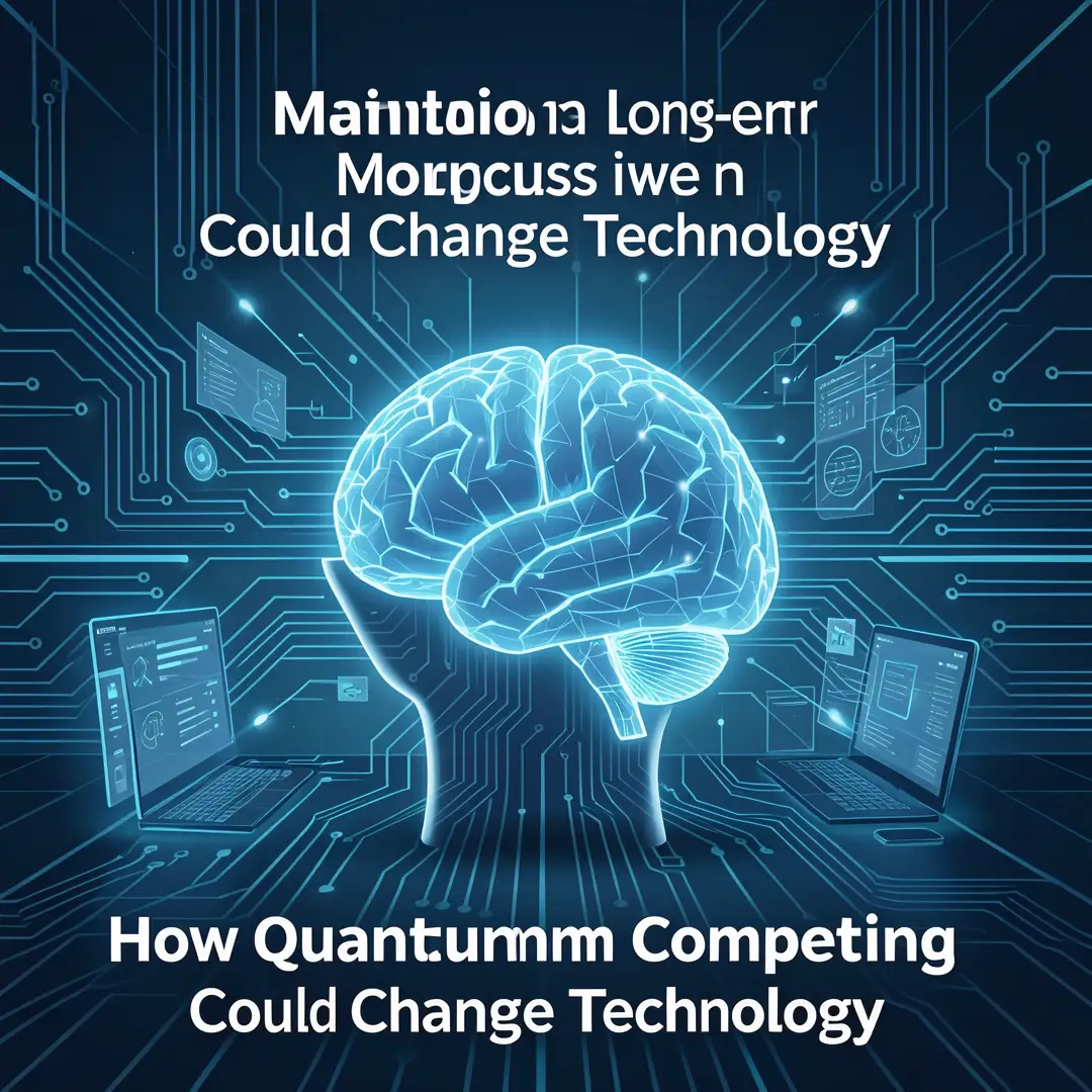 Step 8: Illustration for step: Maintain long-term success related to How Quantum Computing Could Change Tech