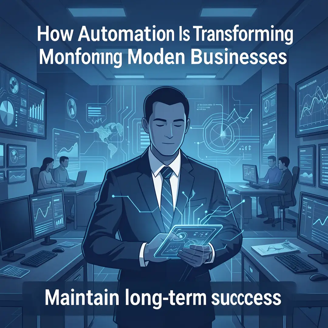 Step 8: Illustration for step: Maintain long-term success related to How Automation Is Transforming Modern B